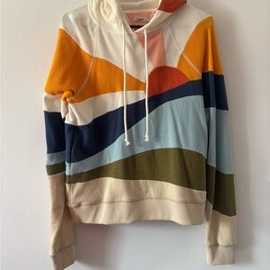 Faherty Soleil Hoodie Sun and Wave (NWT) | Women’s Small